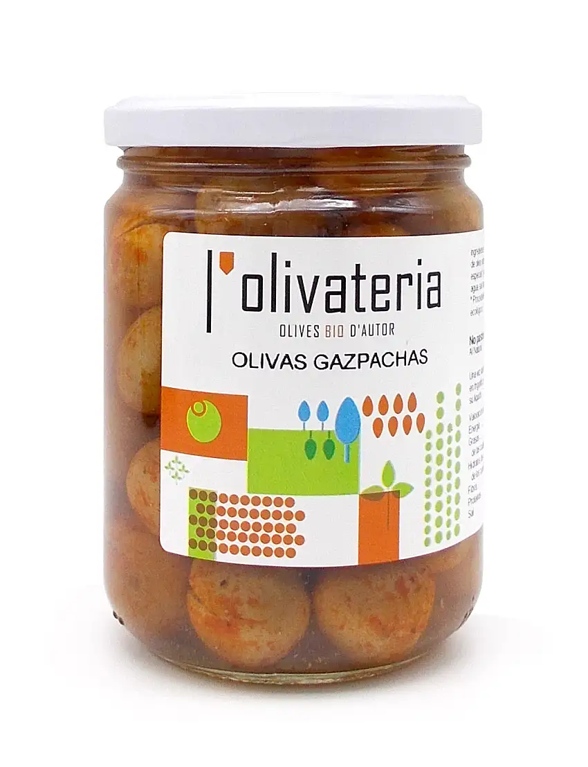 Aceitunas gazpachas Olivateria 225g | Ecológico