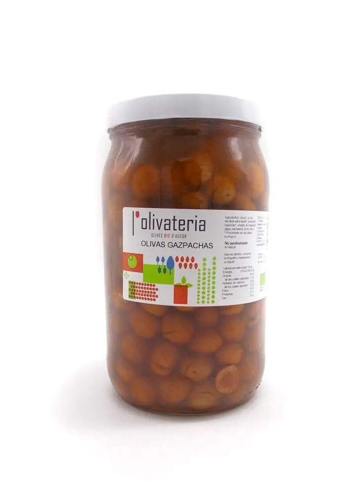Aceitunas gazpachas Olivateria granel 1,1Kg | Ecológico