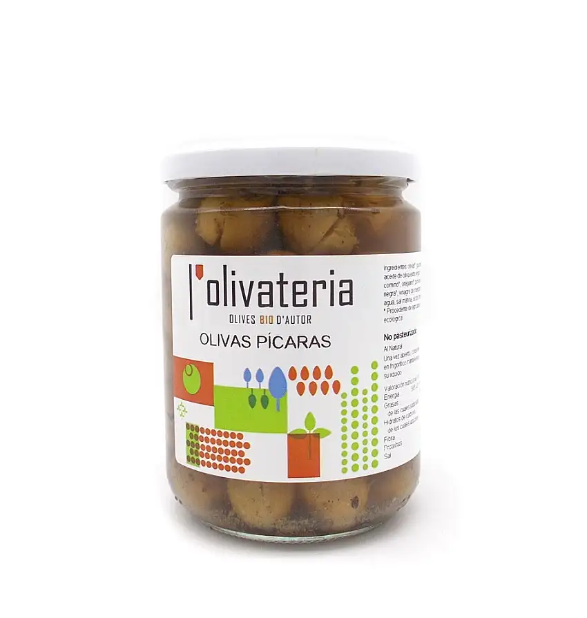 Aceitunas pícaras Olivatería 225g | Ecológico