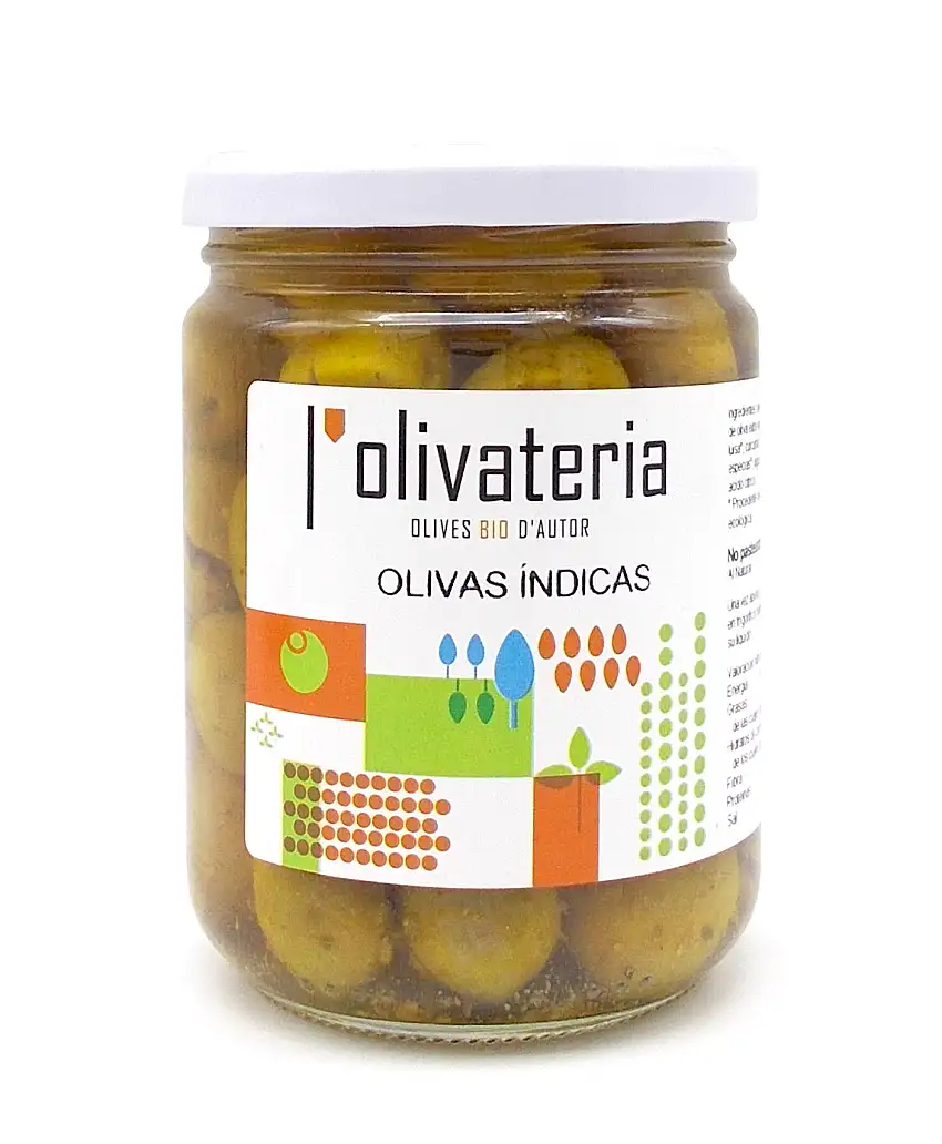 Aceitunas índicas Olivatería 225g | Ecológico