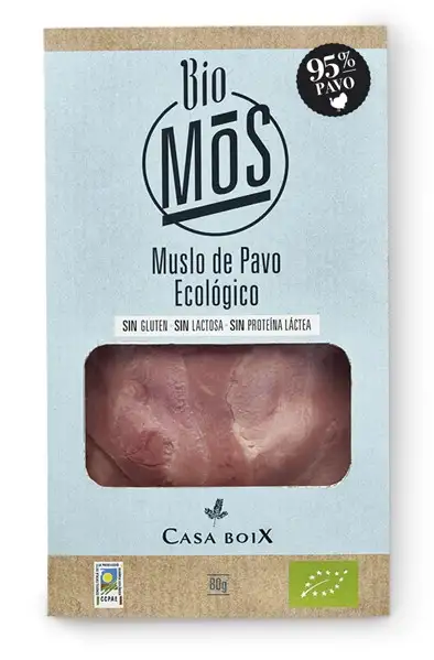 Muslo de pavo ecológico 80g Bio Mos