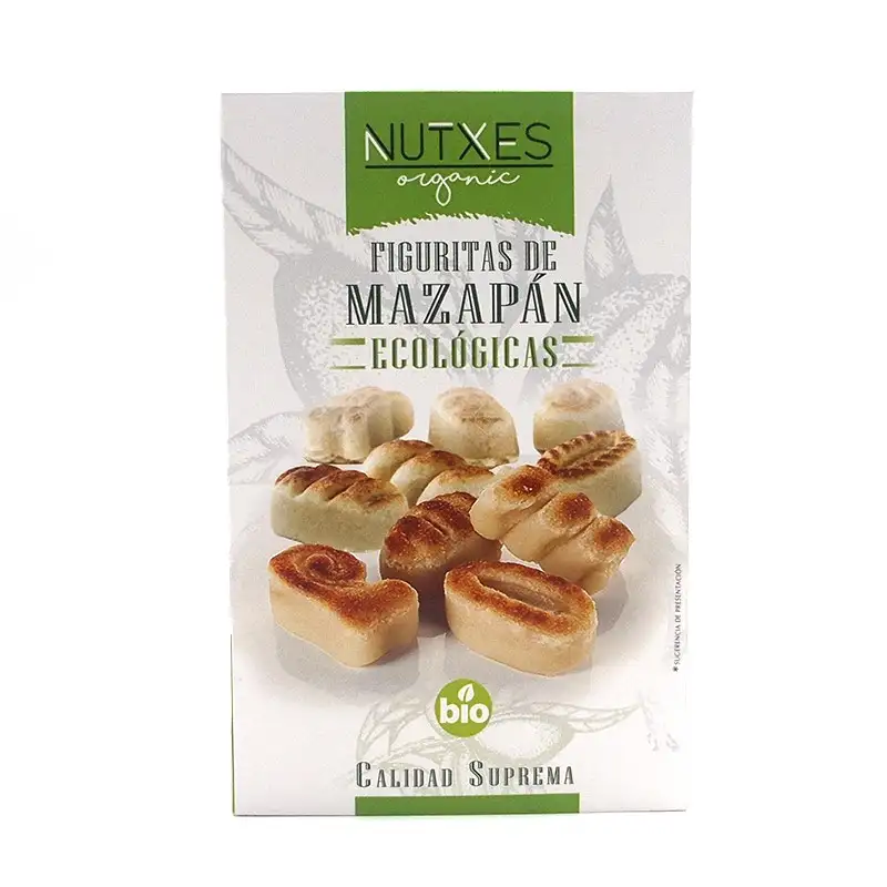 Figuritas de mazapán Nutxes calidad suprema 200g | ecológico