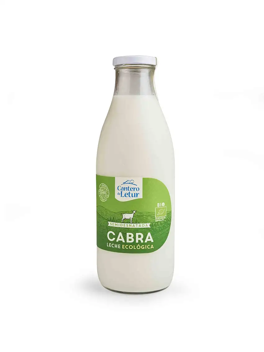 Leche de Cabra Semidesnatada 1L BIO CANTERO DE LETUR