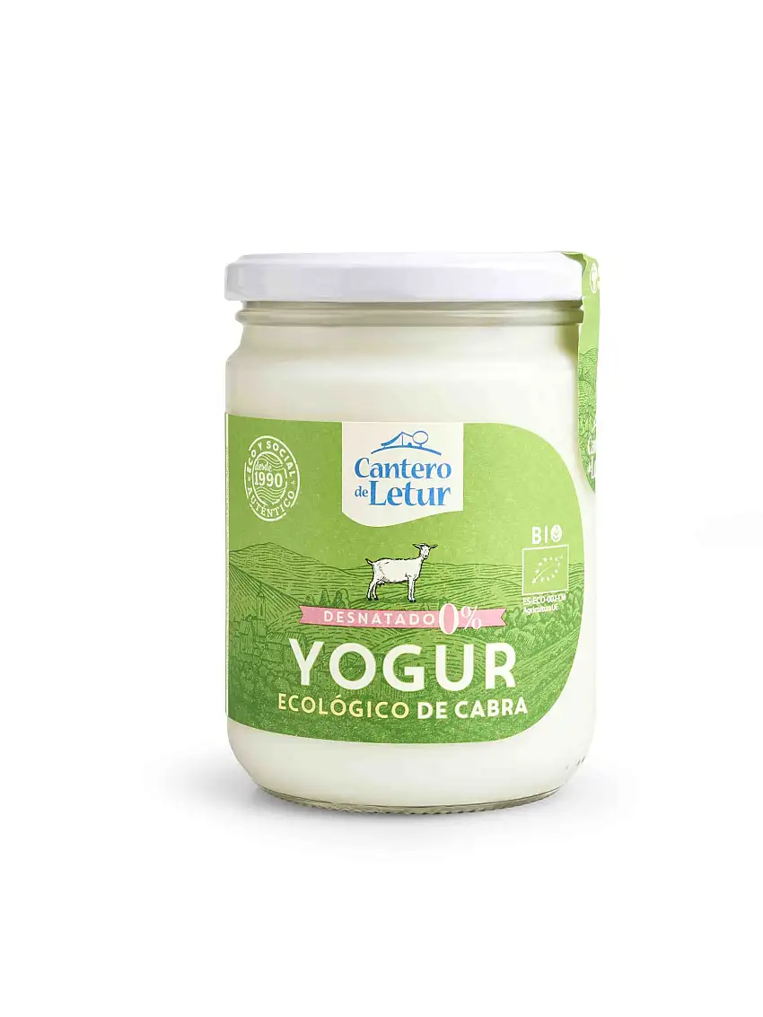 Yogur Desnatado de Cabra 420g BIO CANTERO DE LETUR