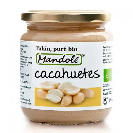 Puré de cacahuete tostado* (MANDOLE), 325g