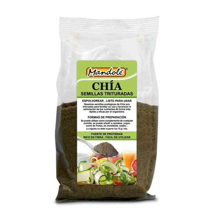 MANDOLE - SEMILLAS DE CHIA TRITURADAS 175g BIO