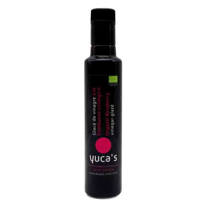 YUCAS - GLACE DE VINAGRE A LA FRAMBUESA 250ml BIO
