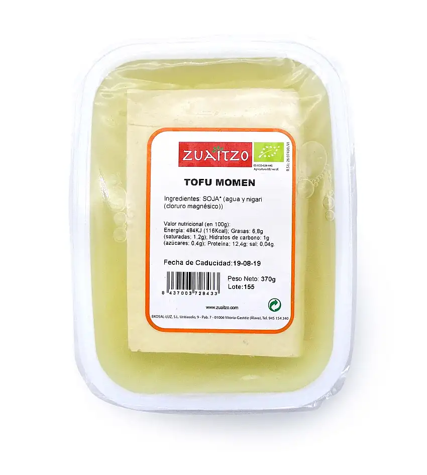 Tofu blando Momen ecológico 500g Zuaitzo