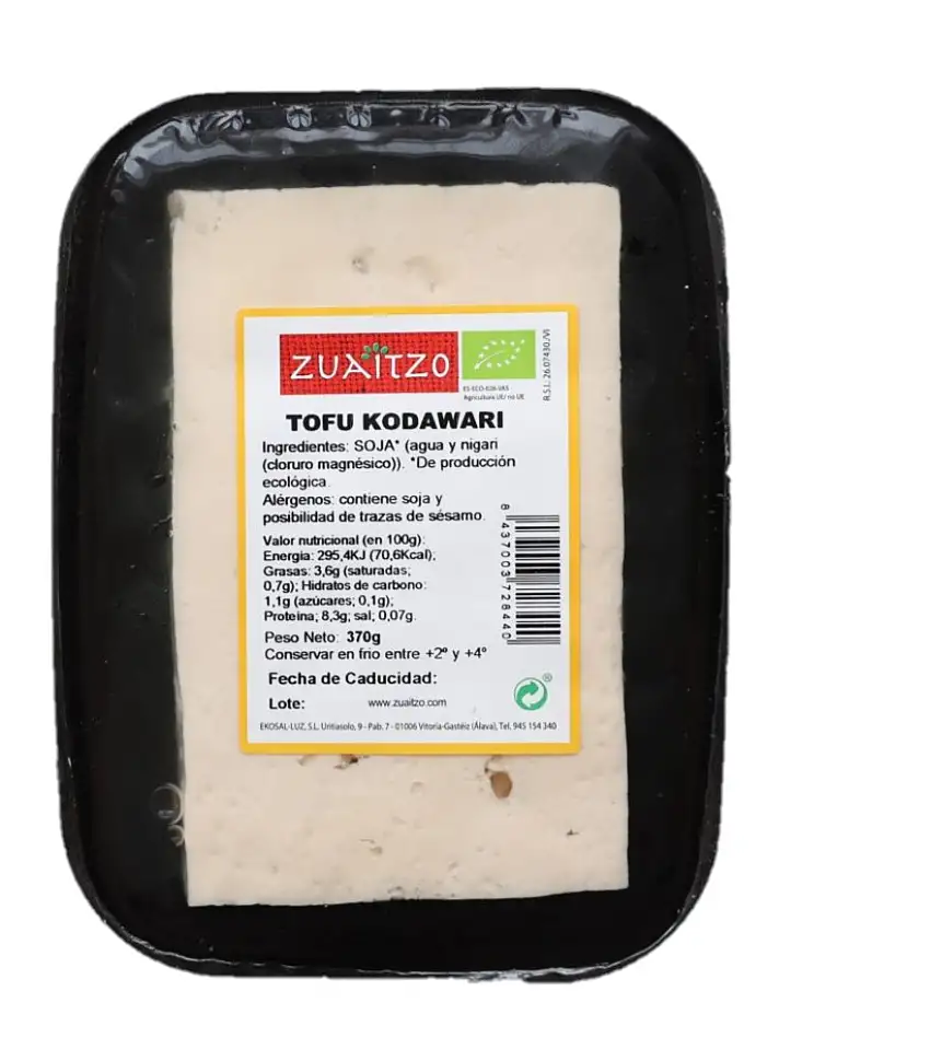 Tofu Kodawari 370g BIO Zuaitzo (ENCARGO)