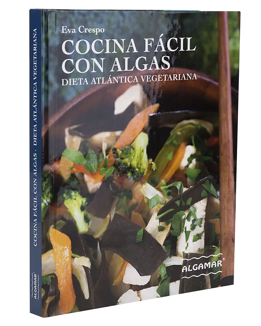 ALGAMAR - LIBRO "COCINA FACIL CON ALGAS" DIETA ATLANTICA VEGETARIANA