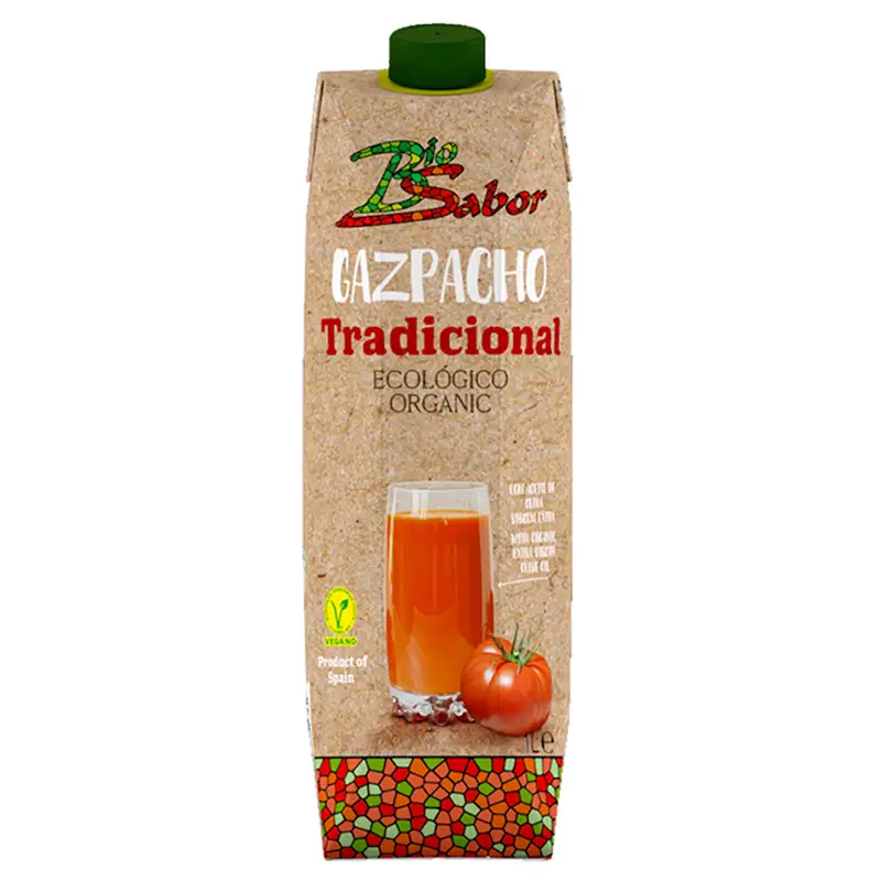 Gazpacho tradicional 1L Biosabor | ecológico
