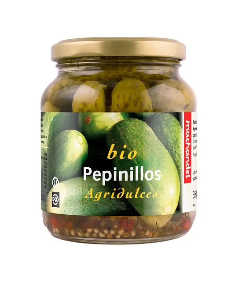 Pepinillos agridulces Machandel 350g | ecológico