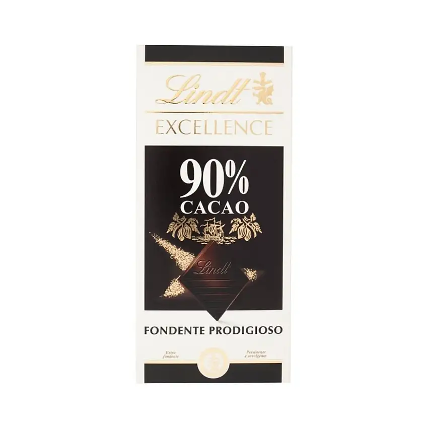 Lindt Excellence Barra Chocolate Negro 90% 100 Gr.