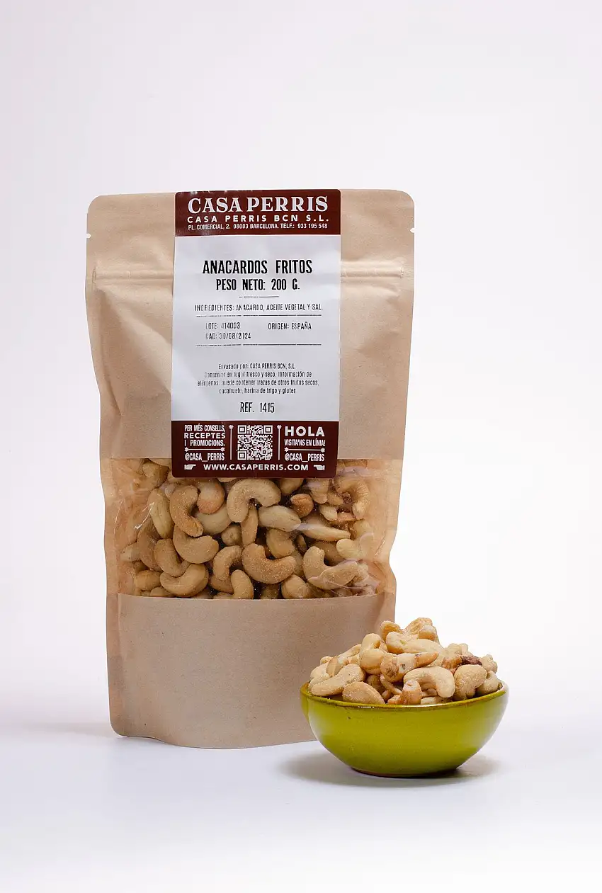 Anacardo frito con sal 200g