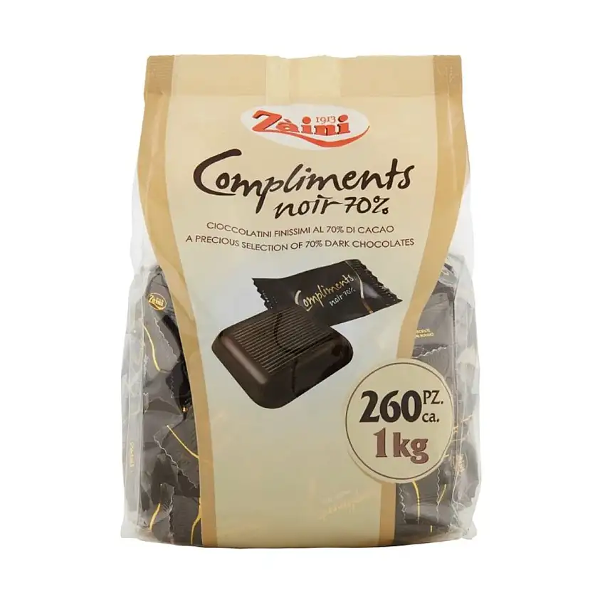 Zaini Compliments Negro 70% 1 kg