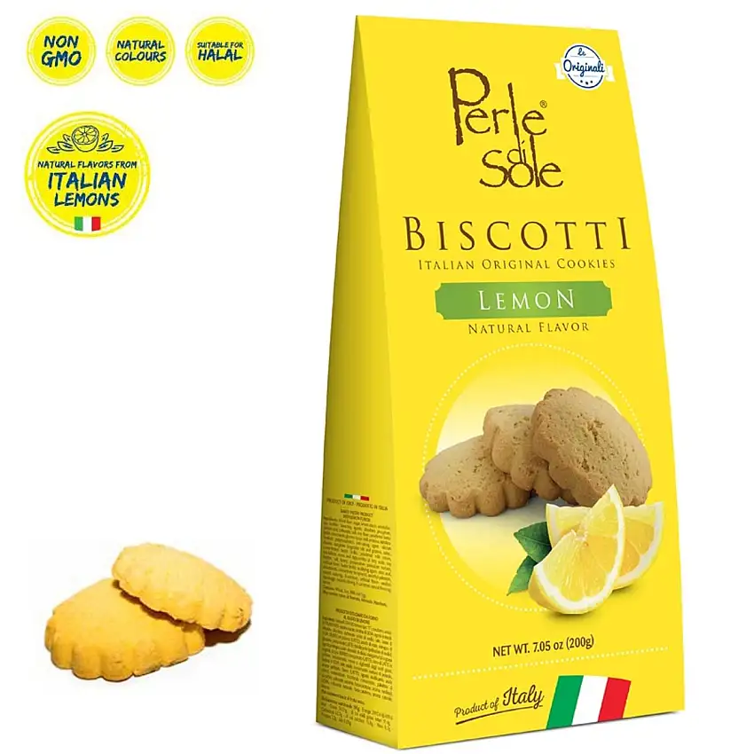 Galletas con sabor a limón - Perle di Sole 200g